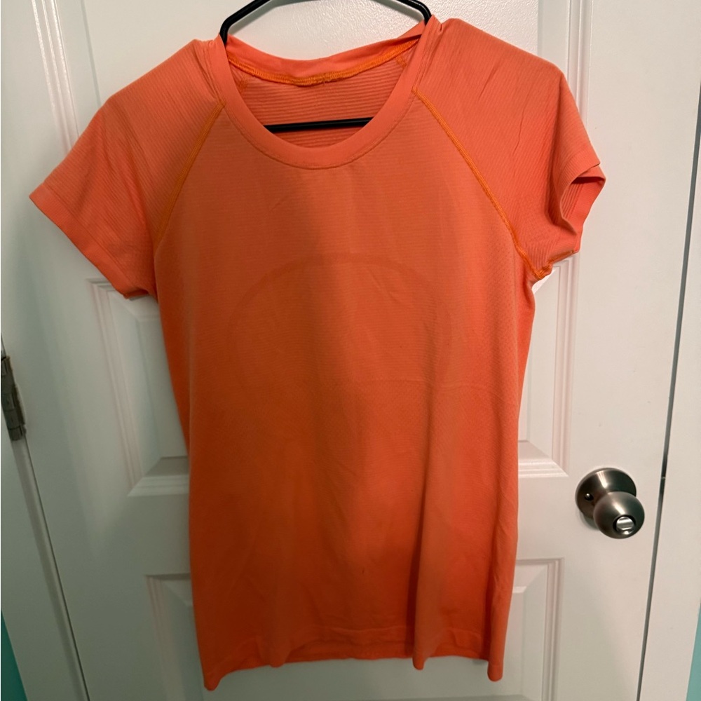 lululemon athletica orange swiftly tec